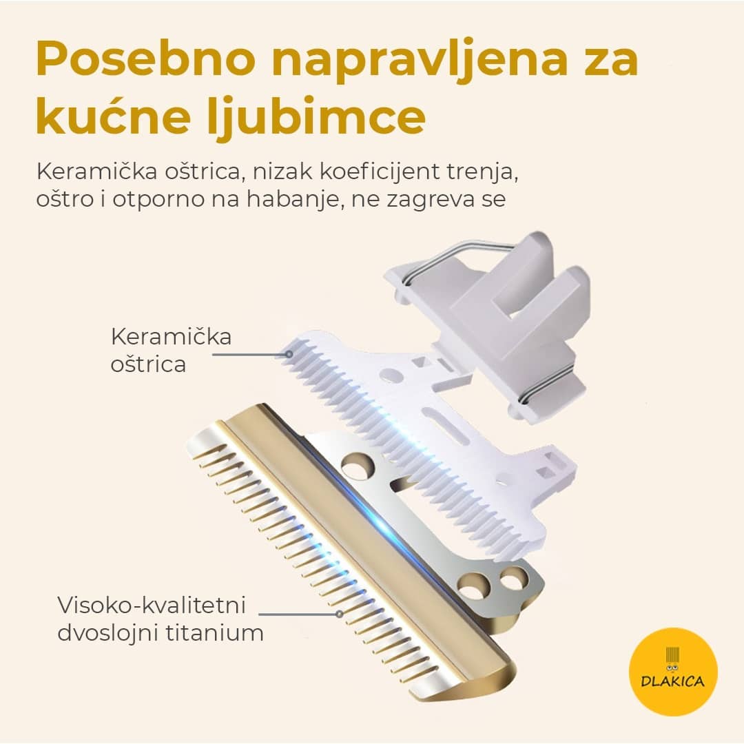 Mašinica za šišanje pasa