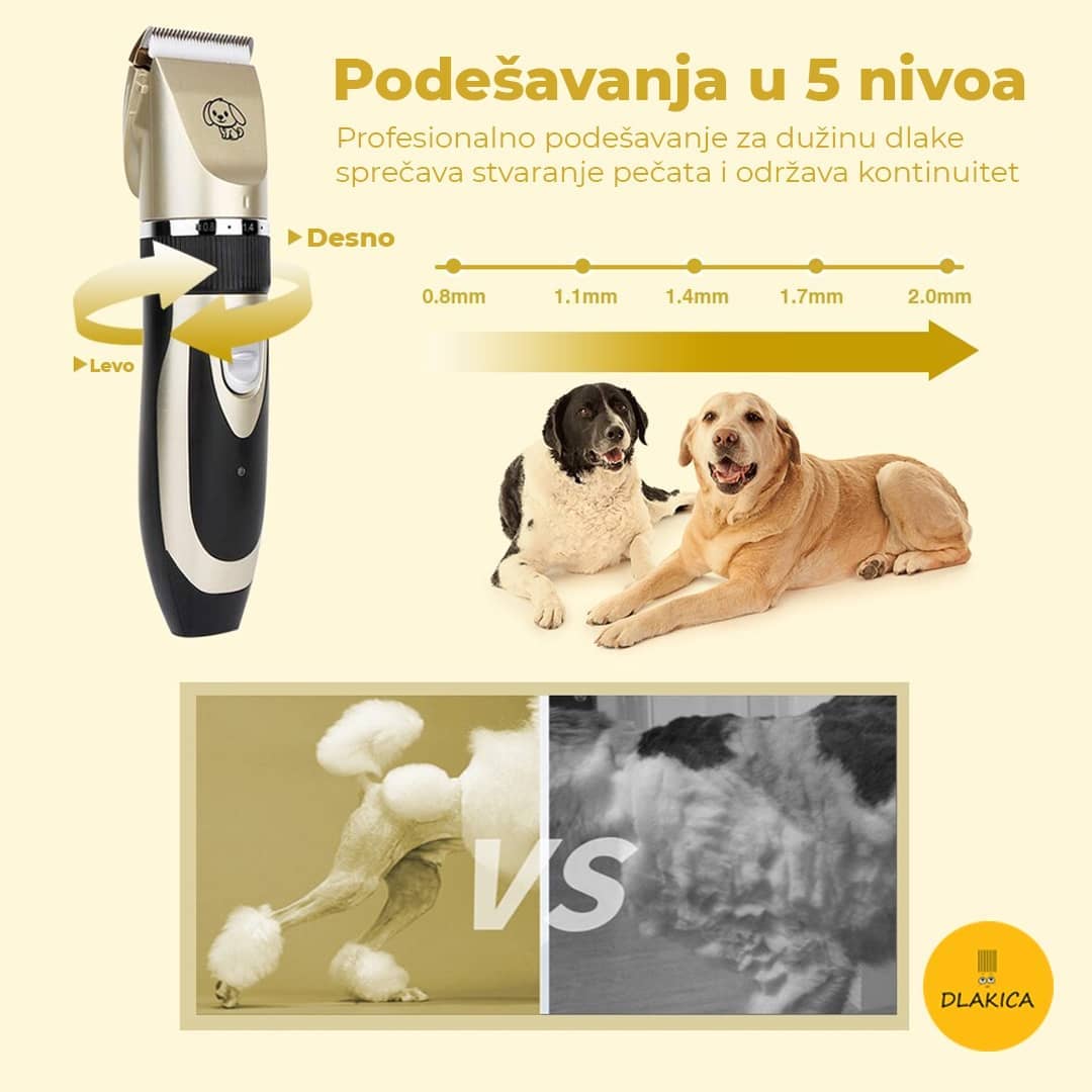 Mašinica za šišanje pasa