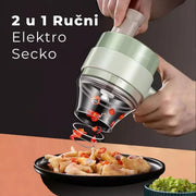 2 u 1 Seckalica za povrće - ručni Secko