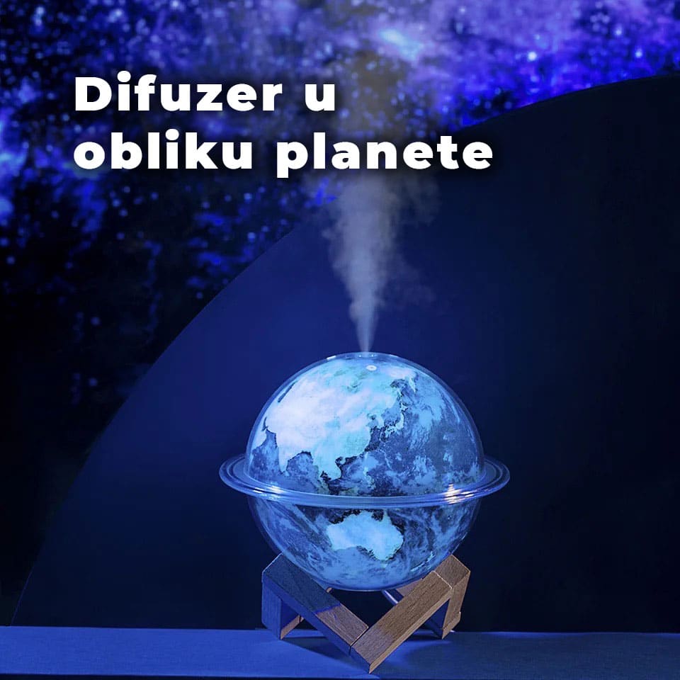 Difuzer aroma u obliku planete