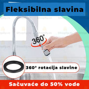 Fleksibilna slavina za sudoper