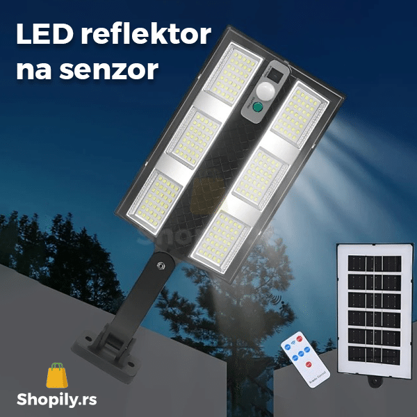 LED reflektor na senzor