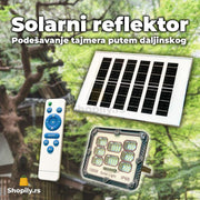 LED solarni reflektor