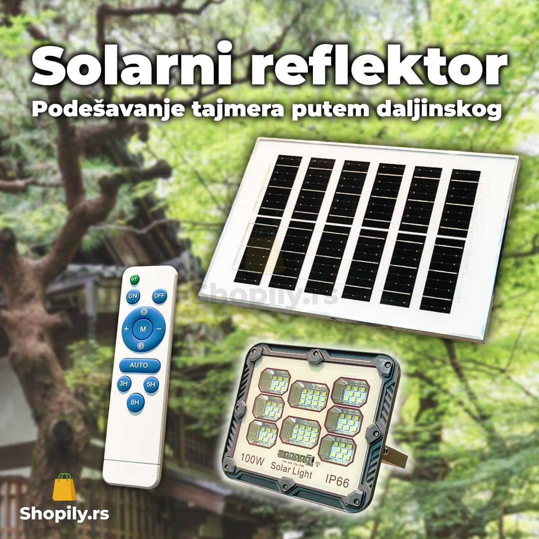 LED solarni reflektor