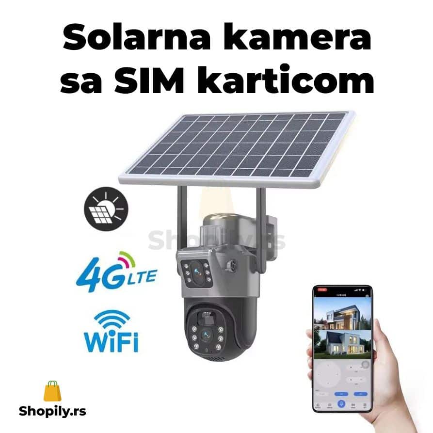 Solarna kamera sa SIM karticom