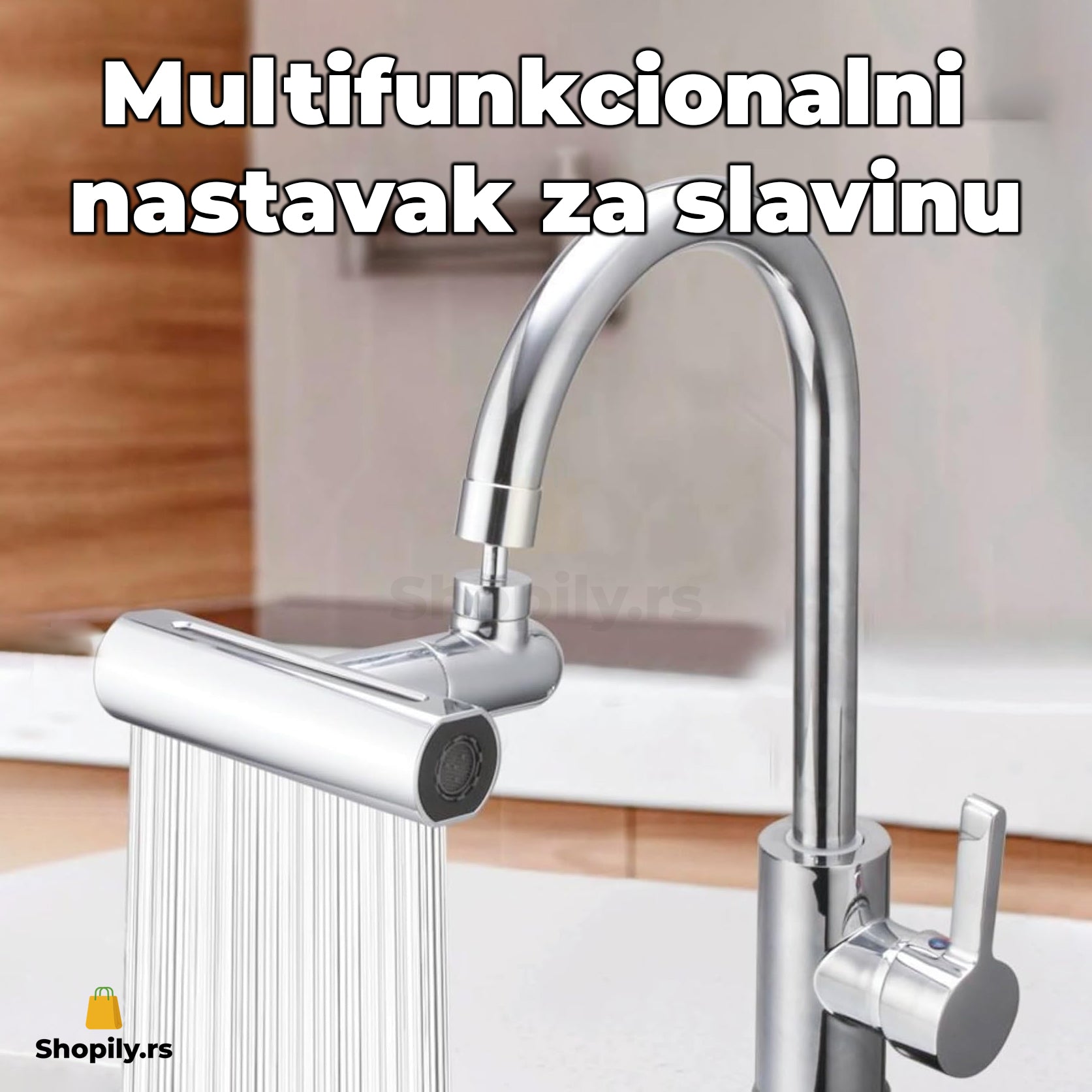 Multifunkcionalni nastavak za slavinu