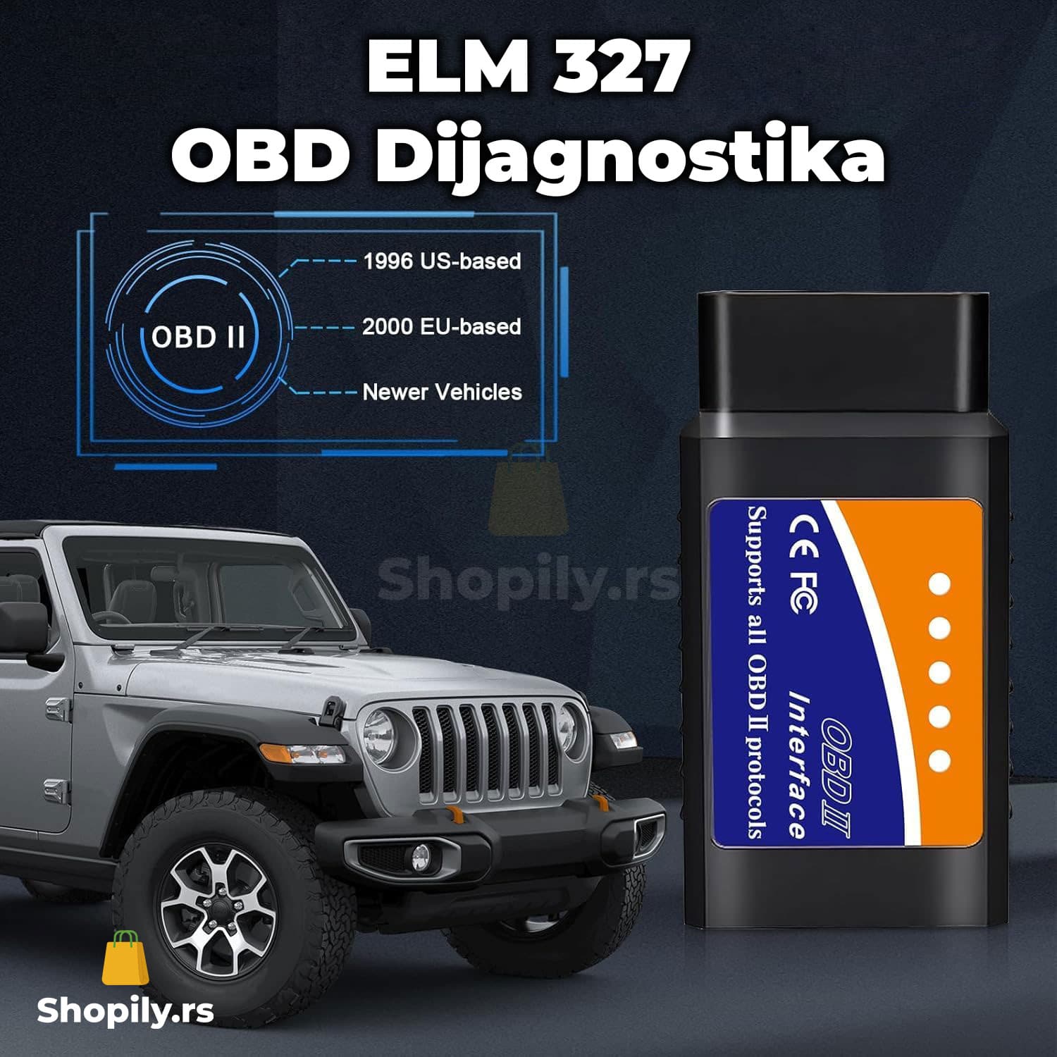 Obd dijagnostika ELM 327