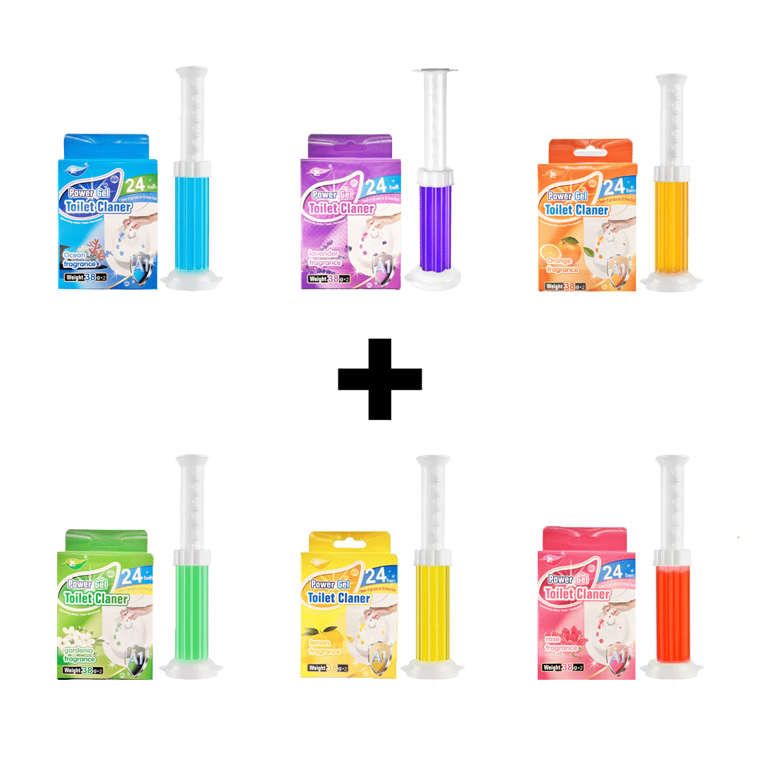 Aroma gel za WC šolju 3 + 3 GRATIS