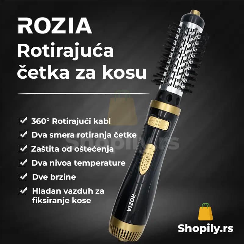 Rozia rotirajuća četka za kosu