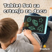 Tablet set za crtanje za decu