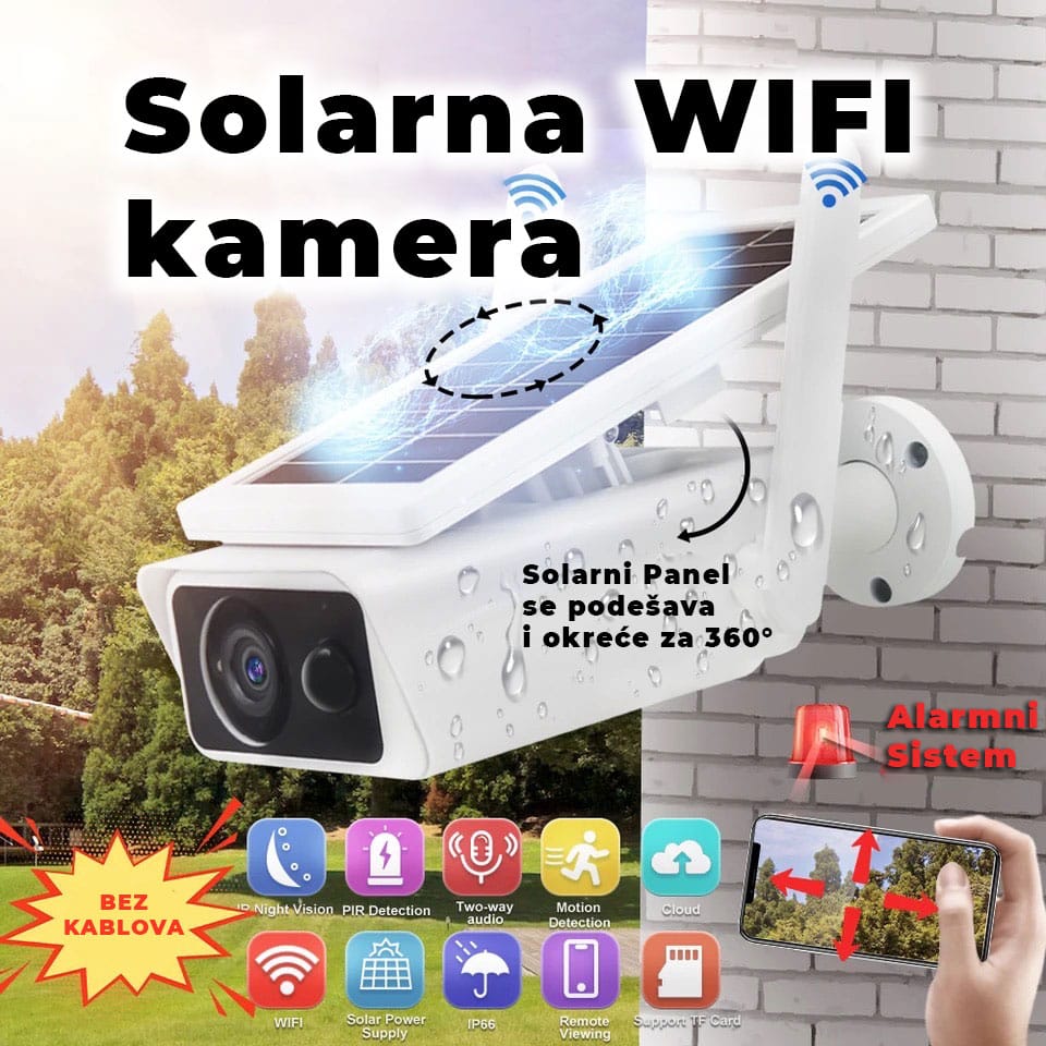 Solarna kamera WIFI