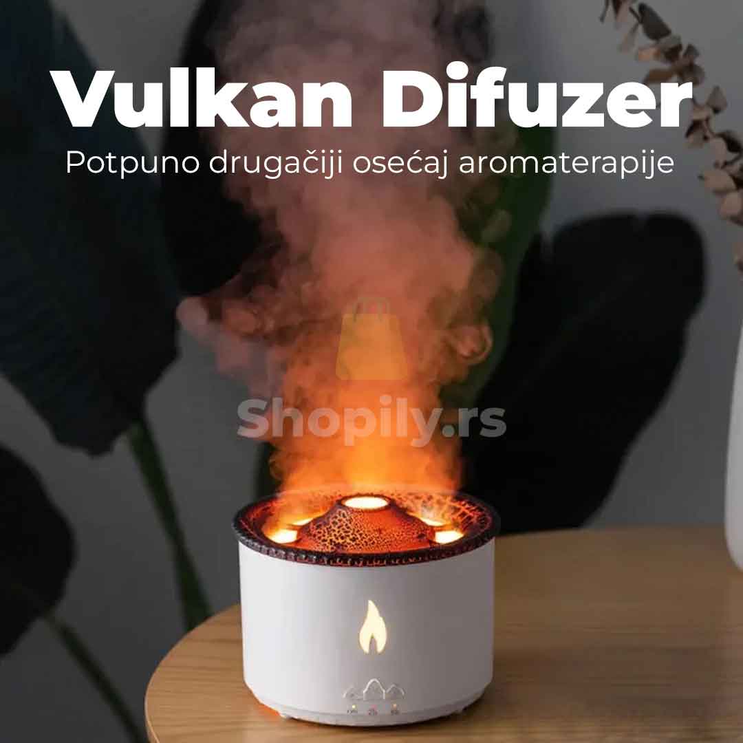 Vulkan ultrazvučni difuzer za eterična ulja