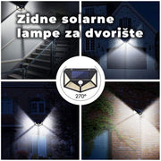 Zidne solarne lampe za dvorište